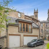 The front of the property on Lynedoch Crescent in Glasgow's Park District. 