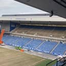 Works being carried out on Ibrox Stadium have been delayed, according to Rangers officials