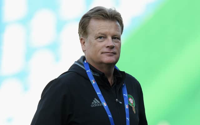 Head coach Mark Wotte of Morocco U21