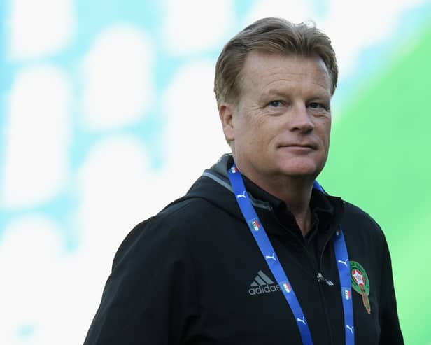 Head coach Mark Wotte of Morocco U21 