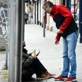 Help solve the homelessness issue in Glasgow. Pic: ANDY BUCHANAN/AFP via Getty Images