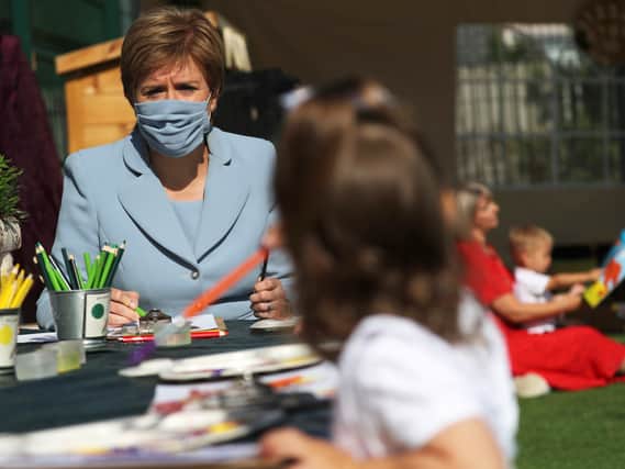 First Minister Nicola Sturgeon announced the changes earlier this month. Pic: Russell Cheyne/WPA Pool/Getty Images.
