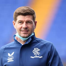 Rangers manager Steven Gerrard.  (Photo by Lewis Storey/Getty Images)