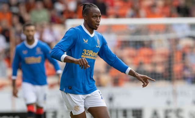 <p>Joe Aribo of Rangers. (Photo by Steve Welsh/Getty Images,)</p>