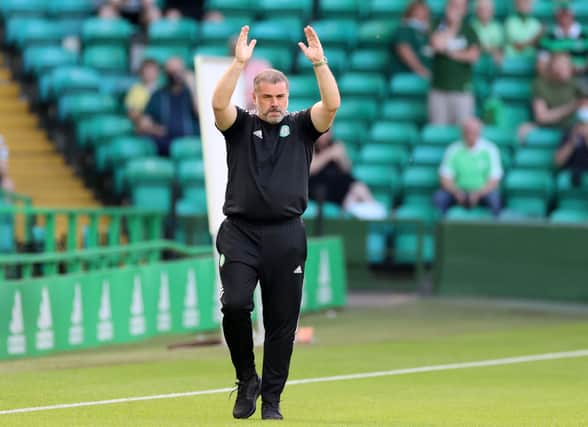 Ange Postecoglou, manager of Celtic. (Photo by Steve  Welsh/Getty Images)