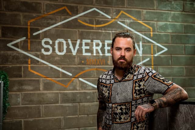 Kyle Ross, owner of Sovereign Grooming