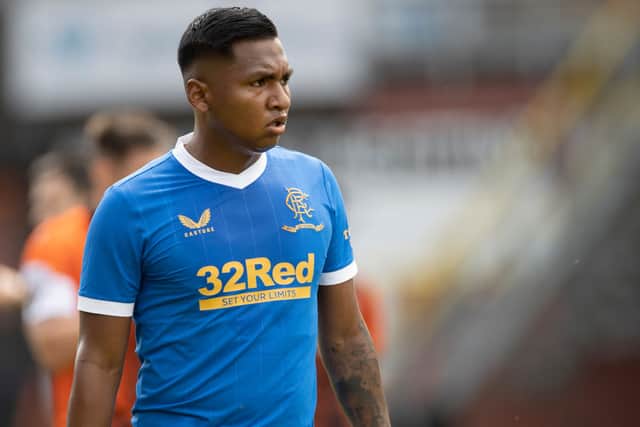 Alfredo Morelos. (Photo by Steve Welsh/Getty Images)