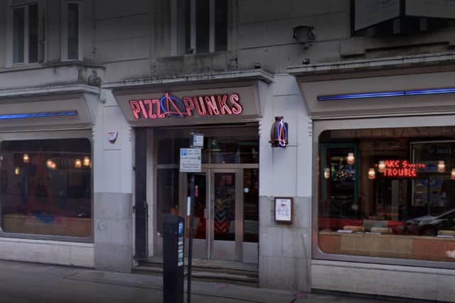 Pizza Punks is rated as the best pizza place in Glasgow. Pic: Google.
