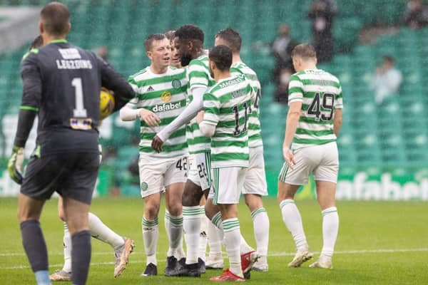 Odsonne Edouard of Celtic. (Photo by Steve  Welsh/Getty Images)