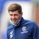 Steven Gerrard, Manager of Rangers. (Photo by Lewis Storey/Getty Images)