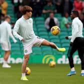 Kyogo Furuhashi of Celtic. (Photo by Ian MacNicol/Getty Images)