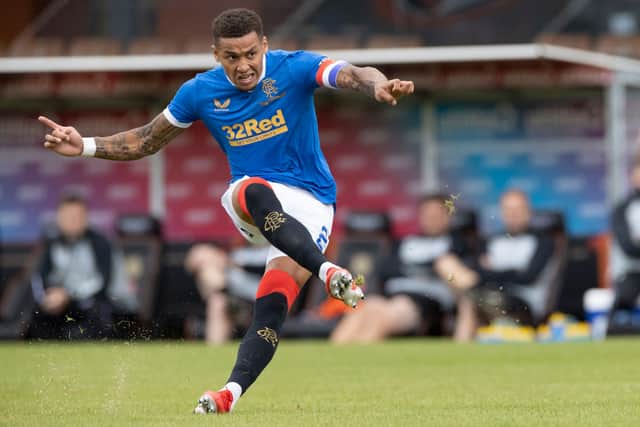 James Tavernier of Rangers. (Photo by Steve Welsh/Getty Images)