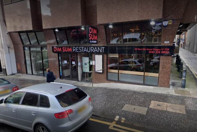 Dim Sum is the fourth best reviewed Chinese restaurant in the whole of Glasgow.