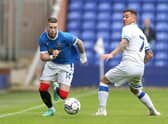 Ryan Kent of Rangers. (Photo by Lewis Storey/Getty Images)