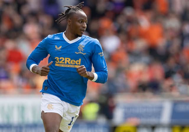 <p>Joe Aribo of Rangers. (Photo by Steve Welsh/Getty Images,)</p>