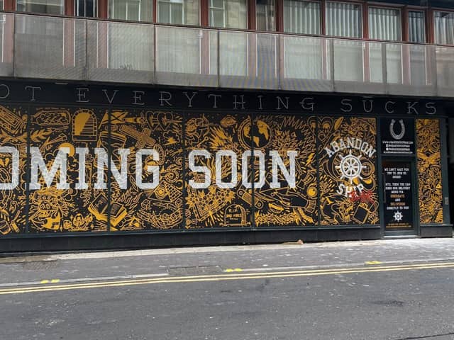 The new Abandon Ship bar and restaurant.