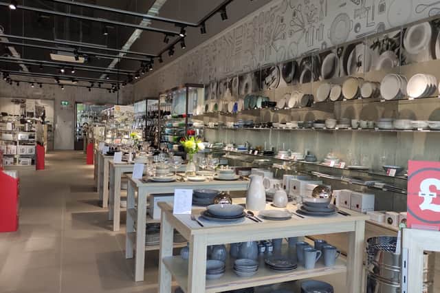 Inside the new ProCook store.