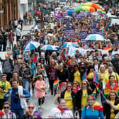 Glasgow’s Pride march will be on September 4. Pic: Robert Perry/Getty Images.