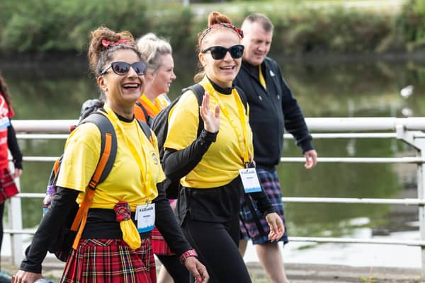 Picture: Kiltwalk