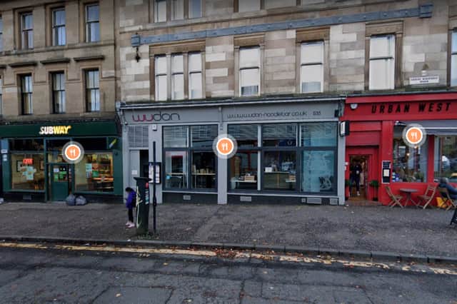 Wudon has been rated one of the best Japanese restaurants in Glasgow.