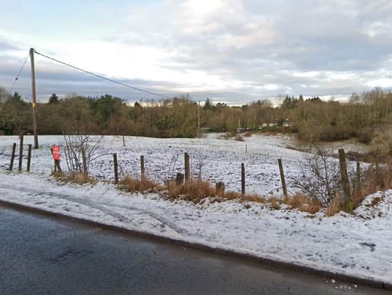 The site for the development in Carmunnock.