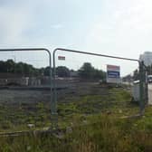 The site of the takeaway development next to Thornwood roundabout.
