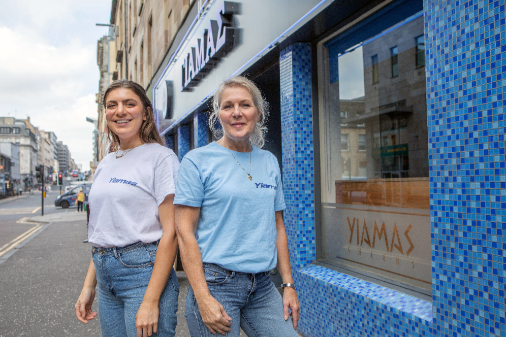 Greek restaurant owner launches new bar in Glasgow in tribute to late father