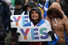 First Minister Nicola Sturgeon wants to hold another Scottish independence referendum in the next two years. Pic: David Cheskin/Getty Images.