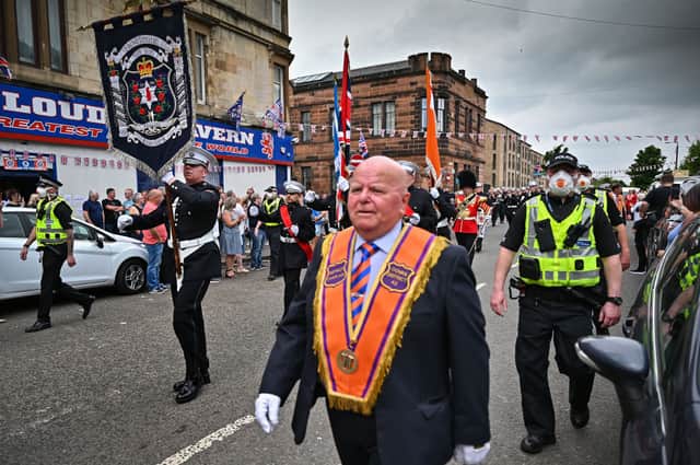 <p>More than 30 Orange marches are due to take place this weekend. Pic: Jeff J Mitchell/Getty Images.</p>
