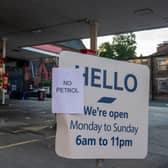 Many petrol stations in Glasgow have completely sold out of unleaded and diesel fuel.