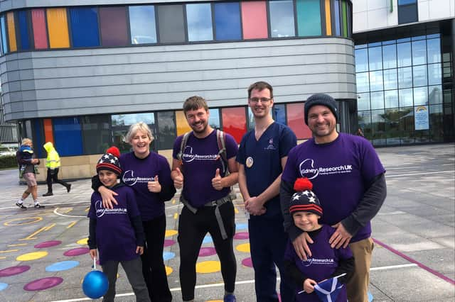 The family thanked the team at the Royal Hospital for Children.