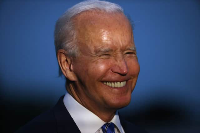 US President Joe Biden will be coming to Glasgow for COP26. Pic: Chip Somodevilla/Getty Images.