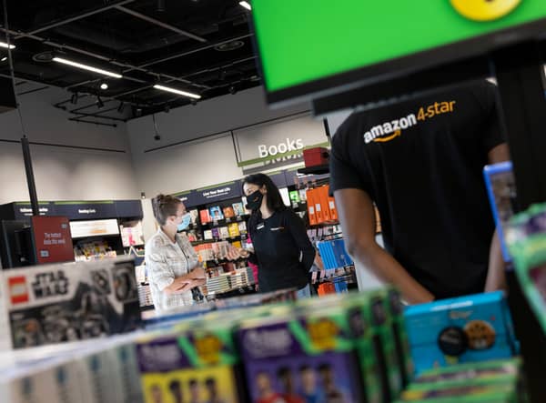 The new Amazon ‘4-star’ store opens in Bluewater shopping centre today.