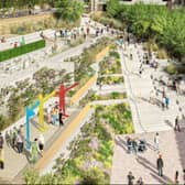 The plans for the COP26 sculpture.