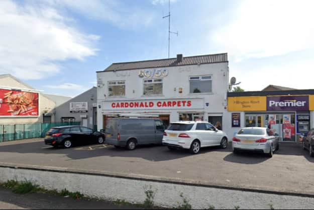 The site of the proposed restaurant.