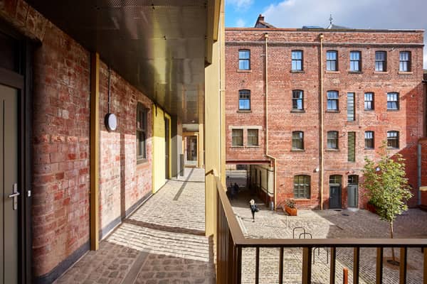 The transformation of the stable block has won an award.