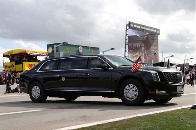 The Beast is a special project built just for the US President. Pic: Getty Images.