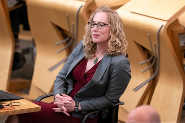 Green co-leader Lorna Slater backed the planned protests. Pic: Getty Images.