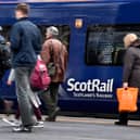 ScotRail trains operated by Abellio arrive and depart for Glasgow Central station (Pic from Getty Images)