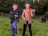 1100 primary school kids create new Glasgow woodland