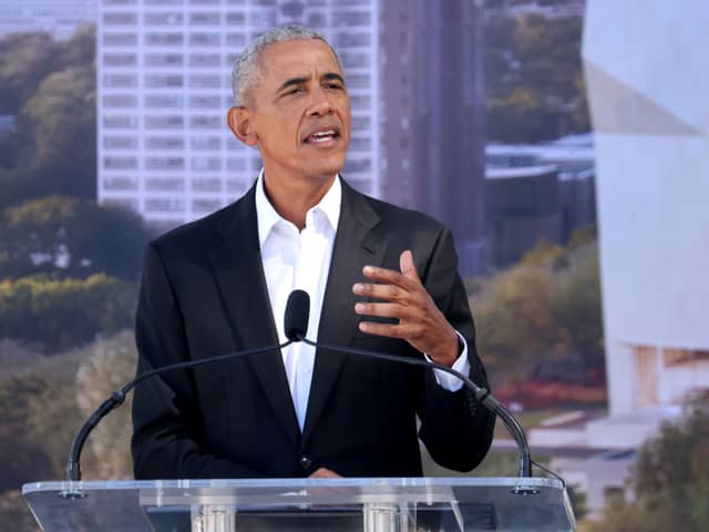 Barack Obama is coming to Glasgow. Picture: Scott Olson/Getty Images