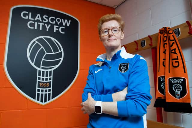 New Glasgow City Head Coach Eileen Gleeson 