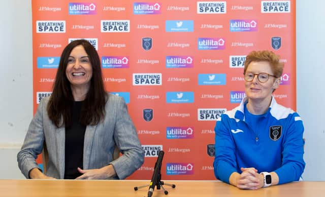 Gleeson addresses the media for the first time at her press conference 