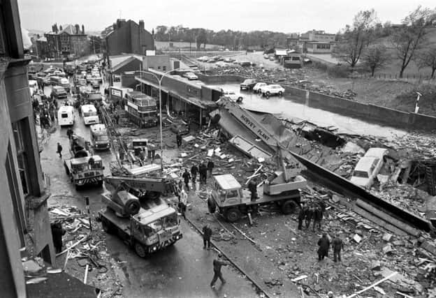 The Clarkston gas explosion killed 20 shoppers.
