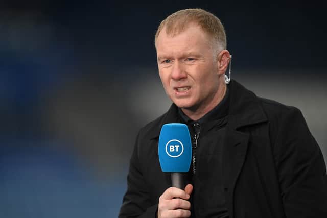 BT Sport Pundit, Paul Scholes Credit: Getty Images