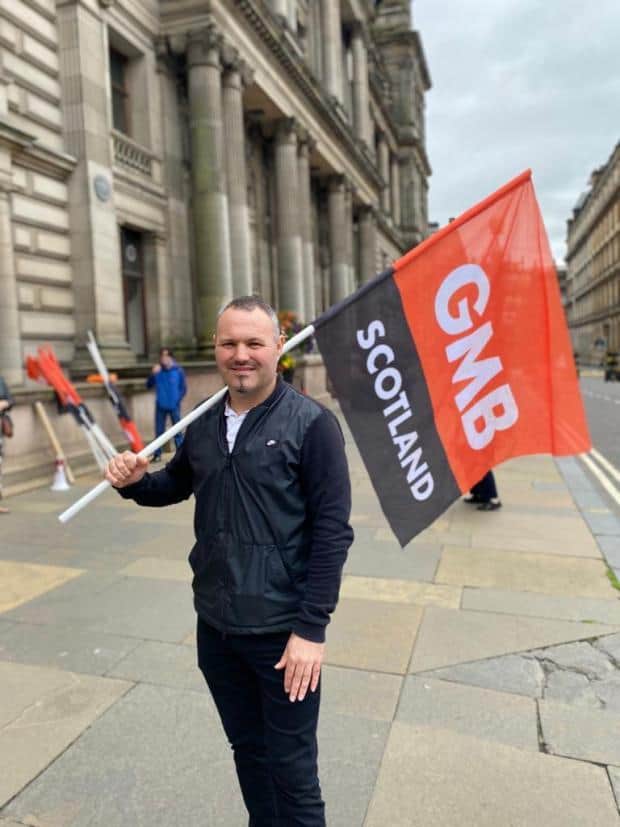 GMB’s Chris Mitchell said ‘the ball is in COSLA’s court’  (Picture: GMB)