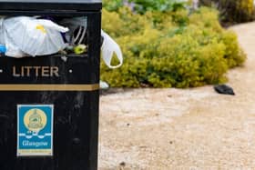 Bosses at Transylvania Shop and Coffee on Victoria Road tried to take rubbish to Polmadie Recycling Centre but were told by staff that they couldn’t dump commercial waste.