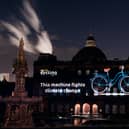 Landmarks around Glasgow were lit up as part of the project.