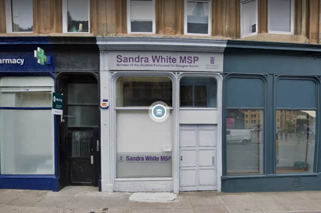 Sandra White stood down from Holyrood ahead of the 2021 election.