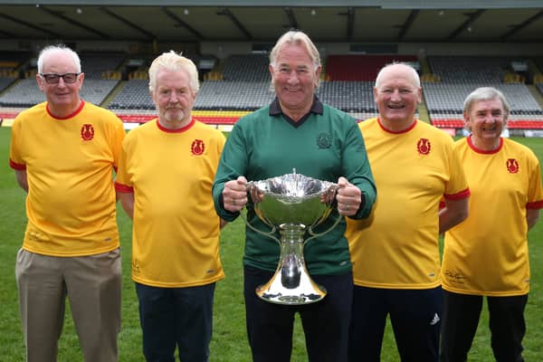 Members of Partick Thistle’s 1971 League Cup Final team will attend Firhill this afternoon on a day of celebrations